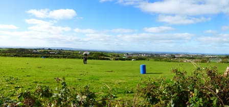 farmlooking north